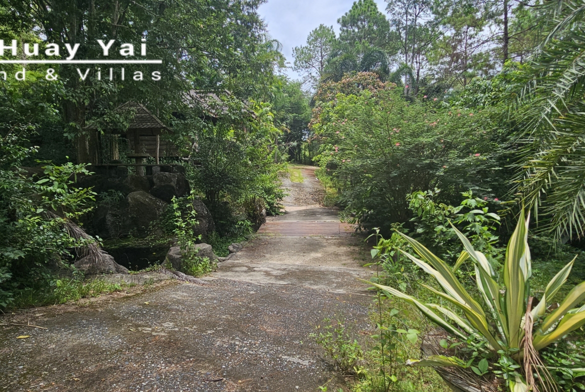 #3561 Eco Resort / Rural Development Land | 27.54 rai of rolling jungle in Sri Racha District.  Nightly Light Show!