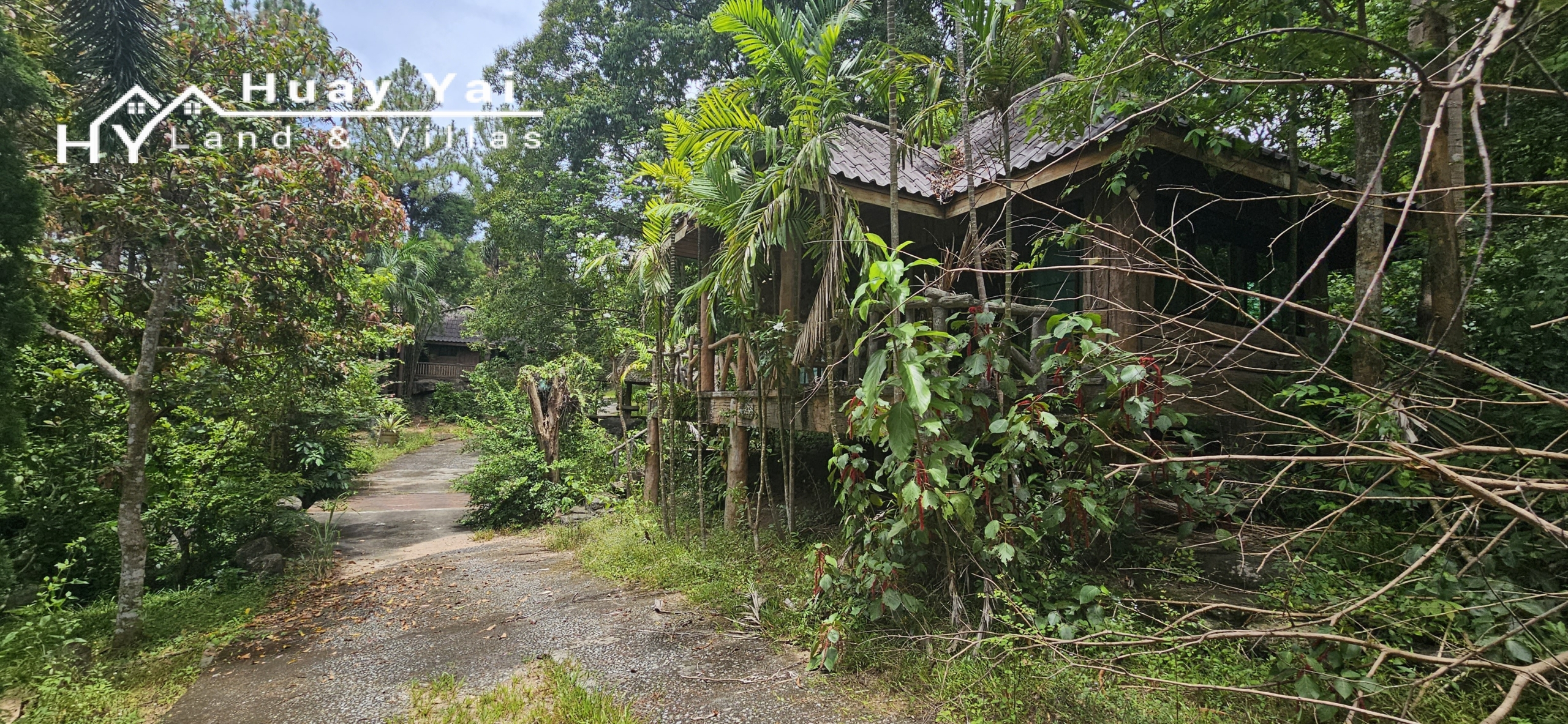 #3561 Eco Resort / Rural Development Land | 27.54 rai of rolling jungle in Sri Racha District.  Nightly Light Show!