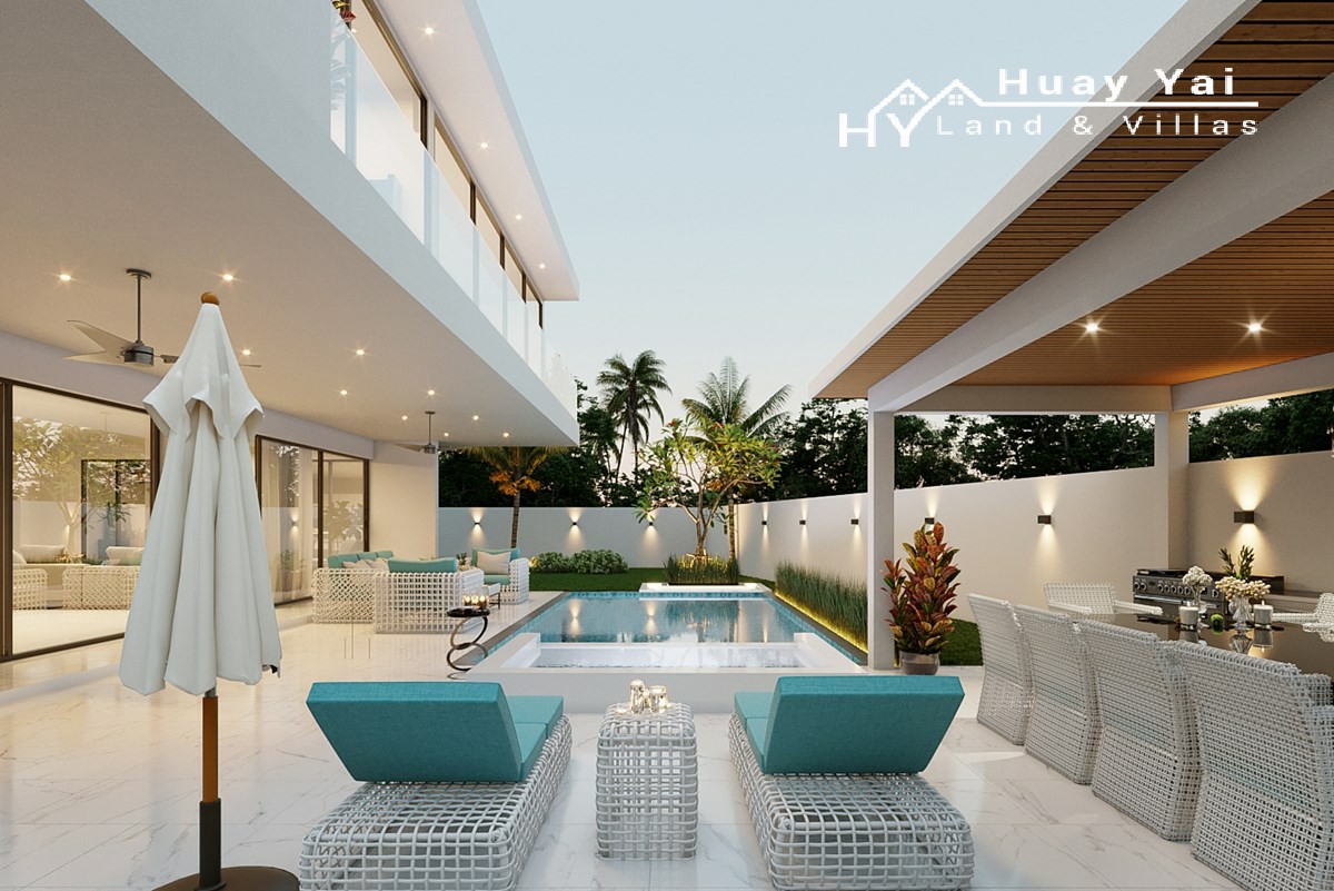#3303   Ultra-Modern Luxury Villa 80m from the Beach | Pratumnak, Pattaya, Thailand