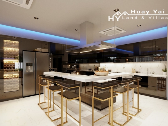 #3303   Ultra-Modern Luxury Villa 80m from the Beach | Pratumnak, Pattaya, Thailand