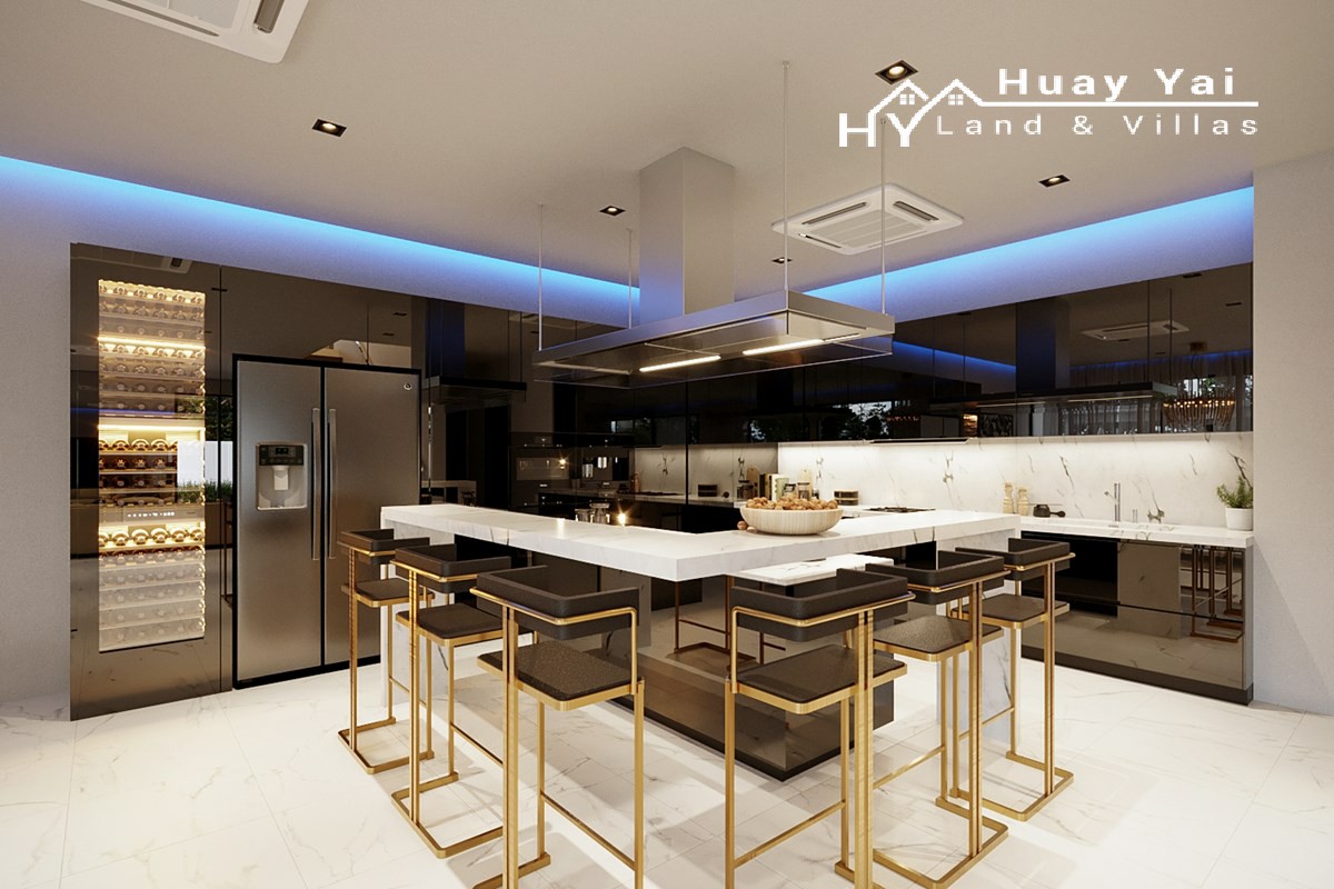 #3303   Ultra-Modern Luxury Villa 80m from the Beach | Pratumnak, Pattaya, Thailand