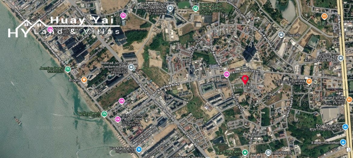 #1826 Land For Sale | 392m2  in Jomtien