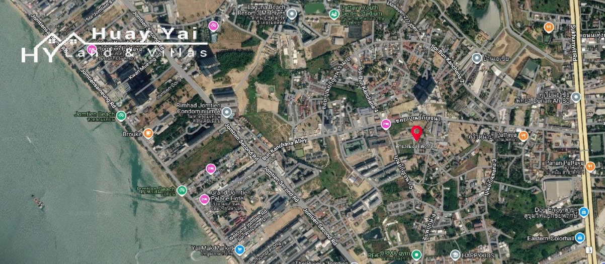 #1826 Land For Sale | 392m2  in Jomtien
