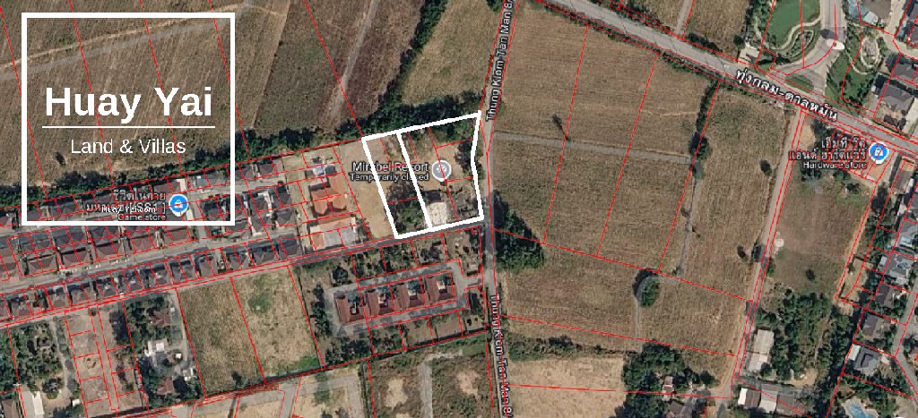 #1828  Walled Development Land + Large Building| Thung Klom-Tan Man | East Pattaya