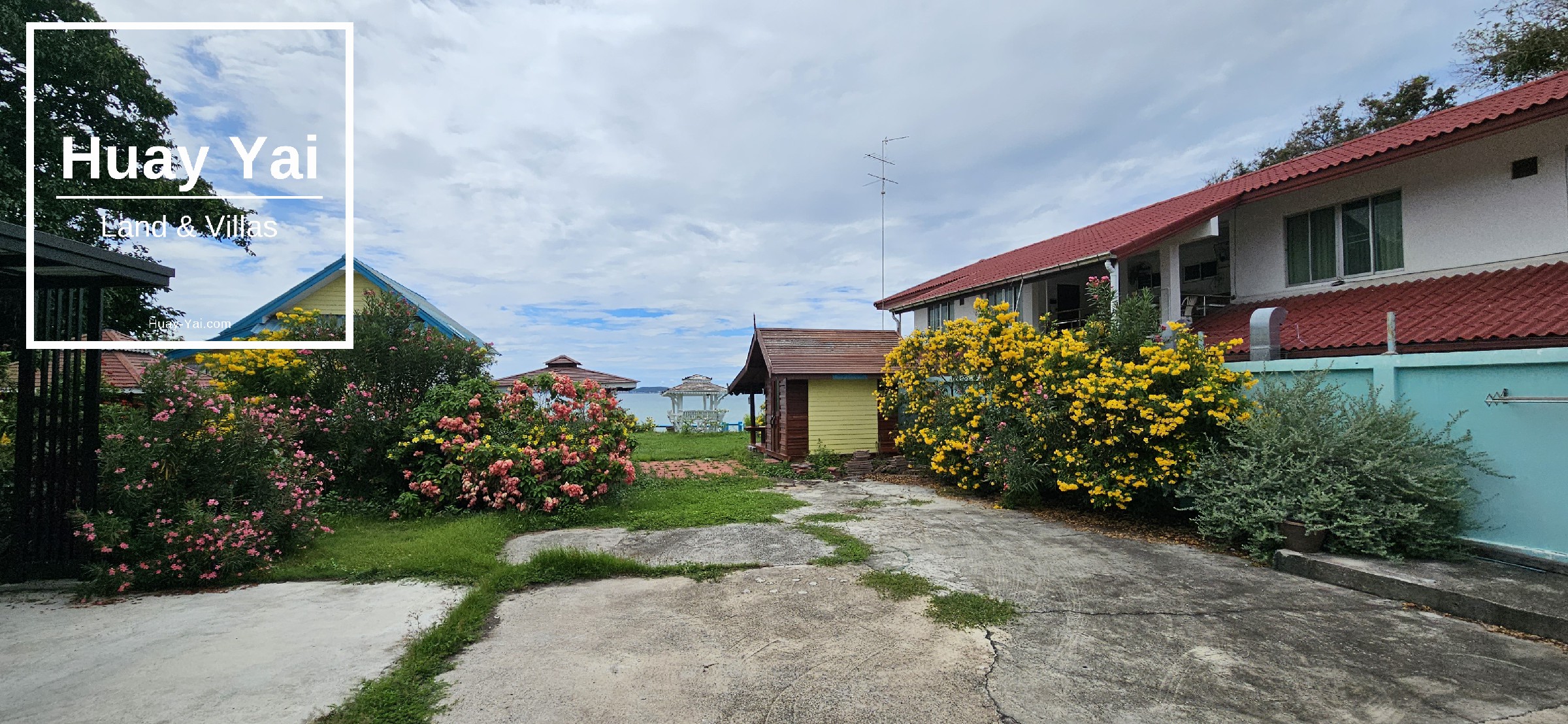 #1830  Exceptional Beachfront Land with Private Beach Access | Prathumnak, Pattaya