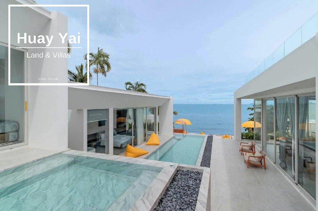 #3570  Ultra-Luxury Beachfront Villa for Rent | Pattaya
