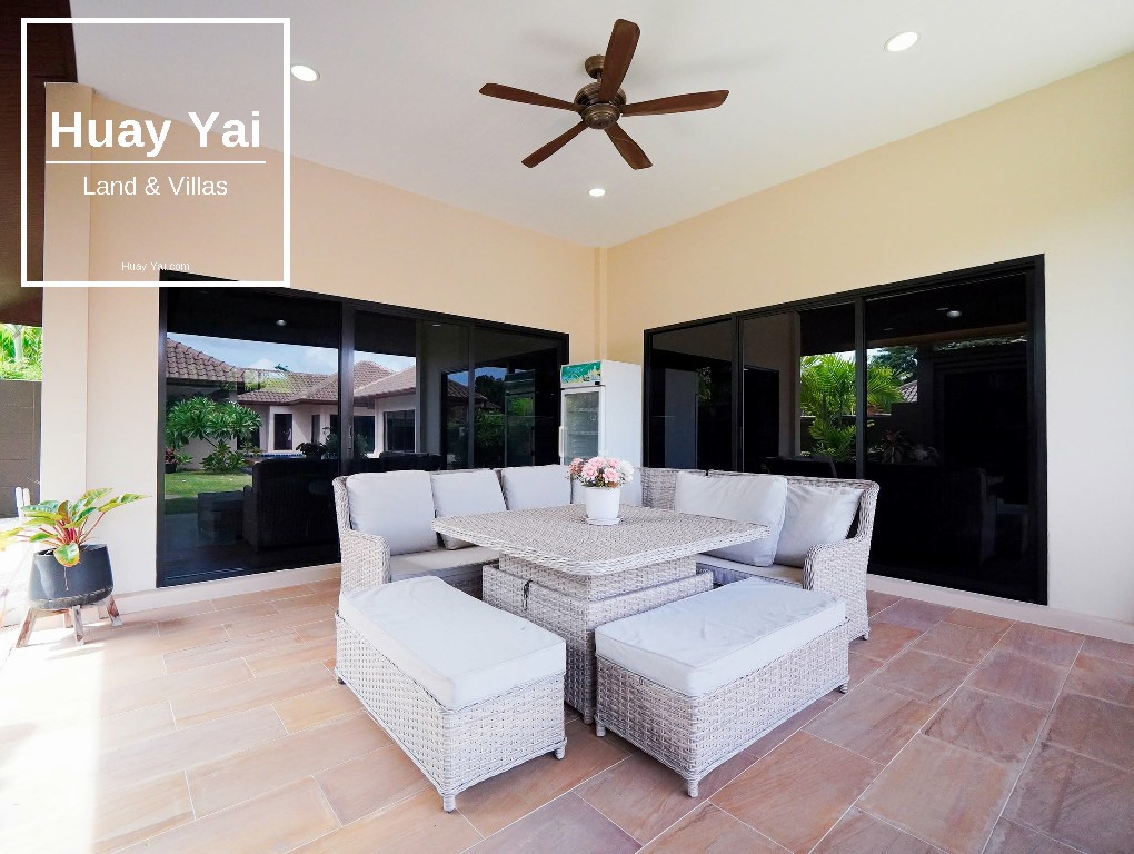 #3574  Spacious Private Pool Villa with Two Houses | Baan Balina 4, Huay Yai, Pattaya