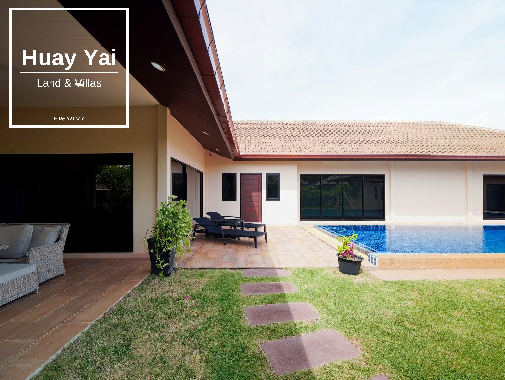 #3574  Spacious Private Pool Villa with Two Houses | Baan Balina 4, Huay Yai, Pattaya