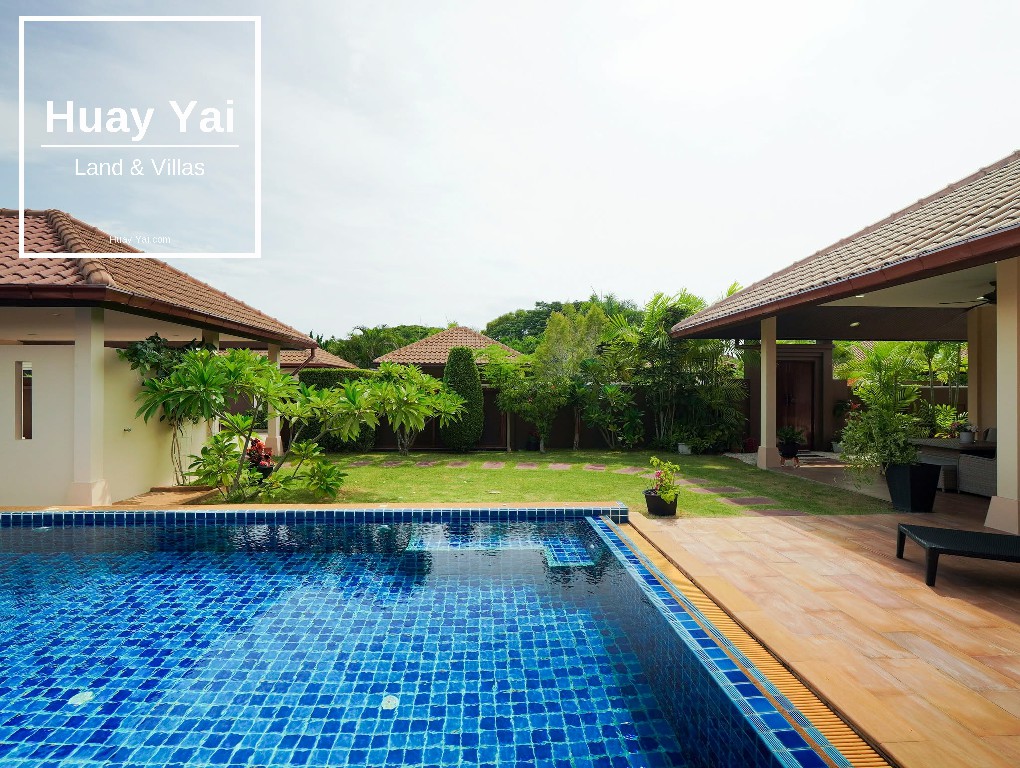 #3574  Spacious Private Pool Villa with Two Houses | Baan Balina 4, Huay Yai, Pattaya