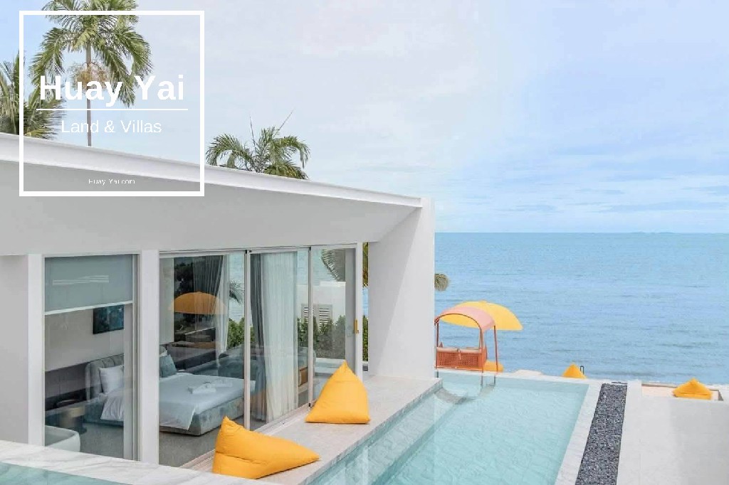 #3570  Ultra-Luxury Beachfront Villa for Rent | Pattaya