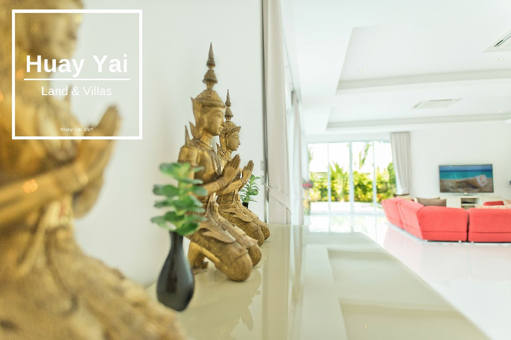 #3568  Newly Refurbished Pool Villa for Rent | The Vineyard, Mabprachan Lake