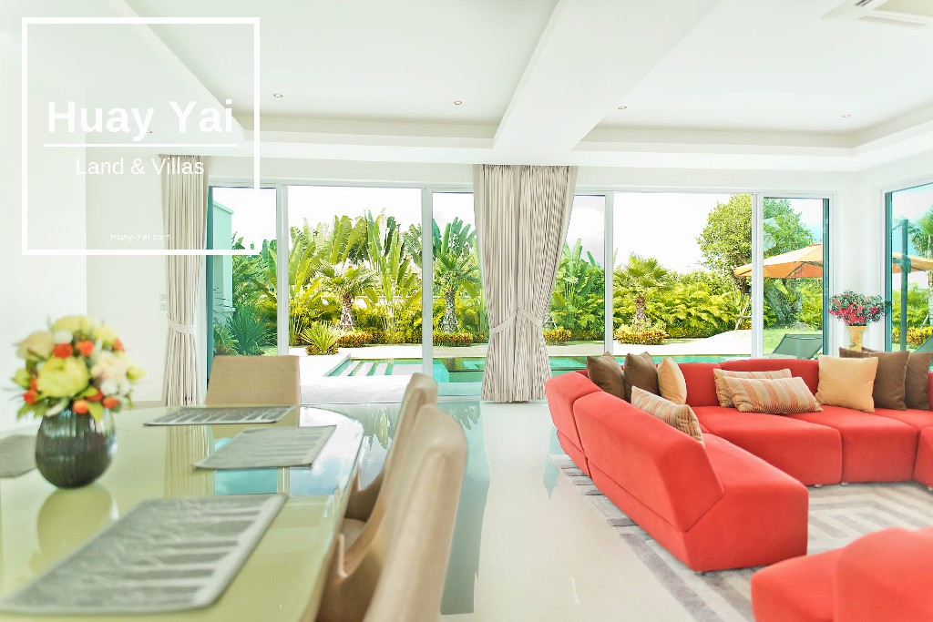 #3568  Newly Refurbished Pool Villa for Rent | The Vineyard, Mabprachan Lake