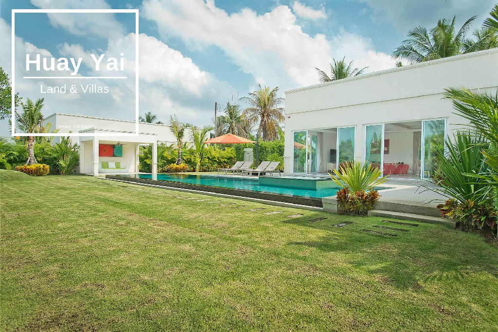 #3568  Newly Refurbished Pool Villa for Rent | The Vineyard, Mabprachan Lake